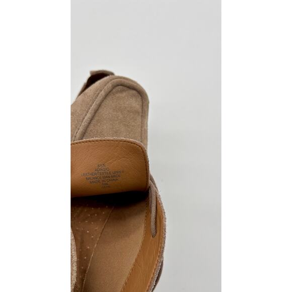 Easy Spirit Adagio Brown Boots Suede Square Toe Lace Up Loafers Women’s Size 8.5 - Picture 6 of 7